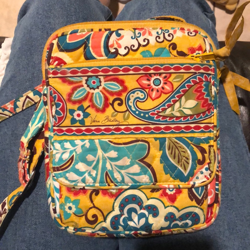 Yellow mini crossbody